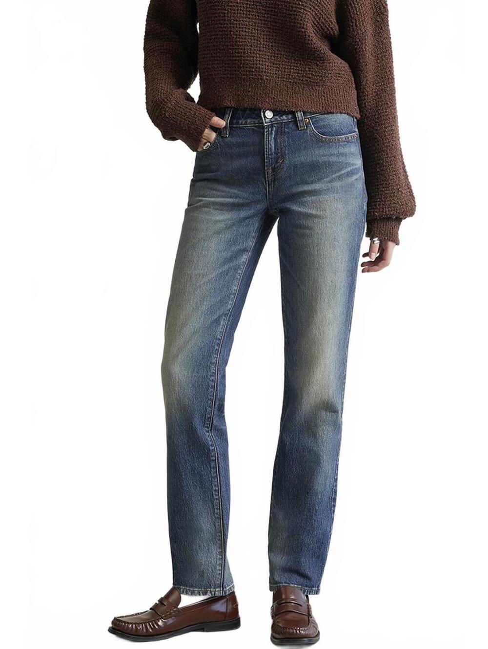 Pacsun Slim Jeans Stretch Tint Dark Blue NWT Sadiyah Size 33